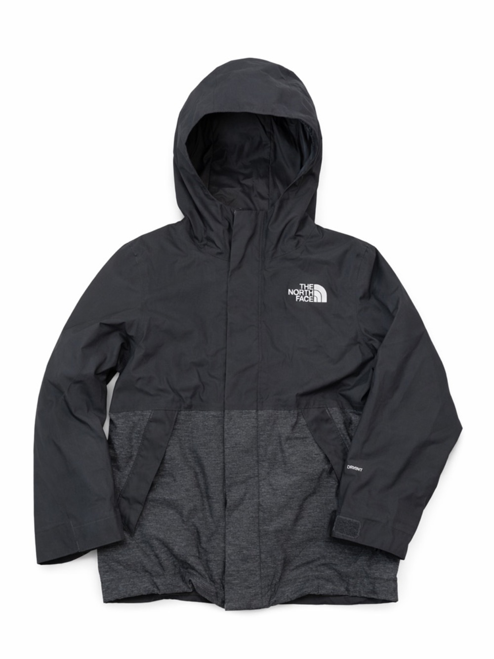 Boys The North Face Jacket – Size 6 - Black & Grey